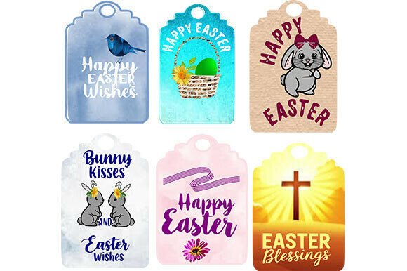 6 Easter Gift Tags for Custom Holiday Packaging