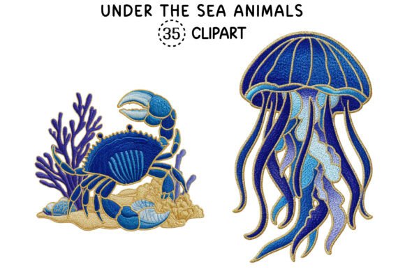 Under the Sea Animals Clipart Bundle